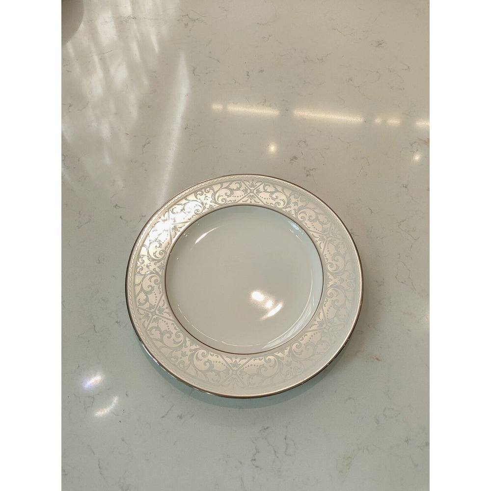 Noritake Fine Bone China‎ 8.5 inch Silver Palace Salad Plate